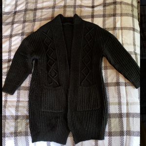 Size medium long cardigan.